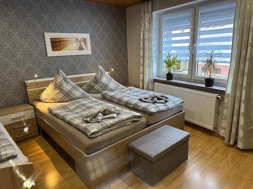 Christels Ferienwohnung 2 In Thale Mit Ueberdachter Terrasse, Kueche Mit Tv & Geschirrspueler Kültér fotó