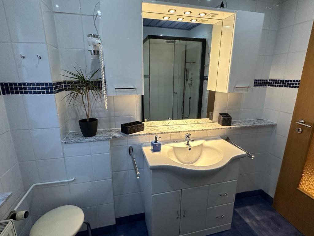Christels Ferienwohnung 2 In Thale Mit Ueberdachter Terrasse, Kueche Mit Tv & Geschirrspueler Kültér fotó