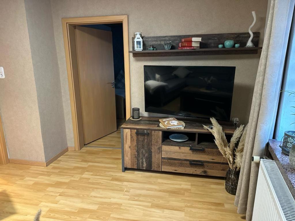 Christels Ferienwohnung 2 In Thale Mit Ueberdachter Terrasse, Kueche Mit Tv & Geschirrspueler Kültér fotó