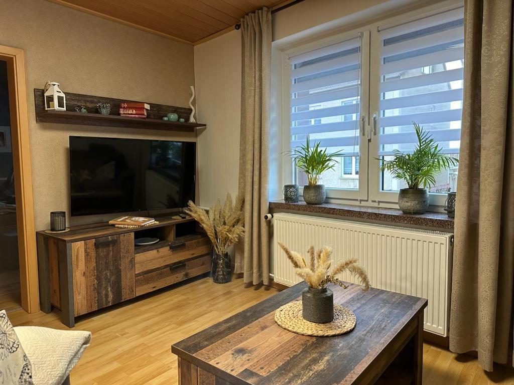 Christels Ferienwohnung 2 In Thale Mit Ueberdachter Terrasse, Kueche Mit Tv & Geschirrspueler Kültér fotó
