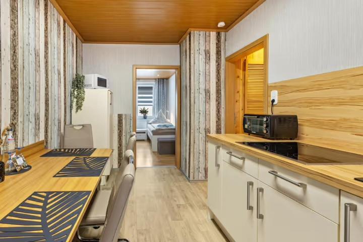 Christels Ferienwohnung 2 In Thale Mit Ueberdachter Terrasse, Kueche Mit Tv & Geschirrspueler Kültér fotó